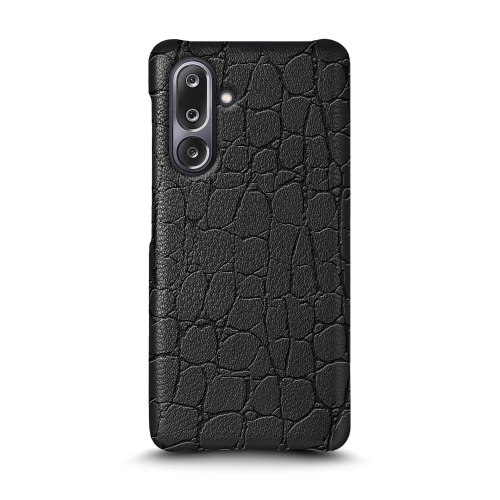 бампер на Samsung Galaxy M36 Чорний Stenk Reptile фото 1