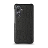 Шкіряна накладка Stenk Reptile Cover для Samsung Galaxy M36 Чорний