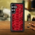 Накладка Stenk ExBacker Python Scales для Samsung Galaxy S25 Plus Красный