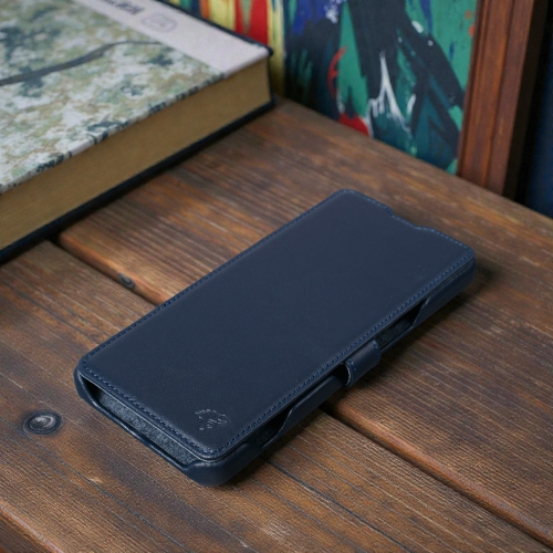 чехол-книжка на Sony Xperia 1 VII Синий Stenk Premium фото 6