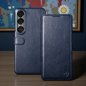 Чохол книжка Stenk Premium для Sony Xperia 1 VII Синій