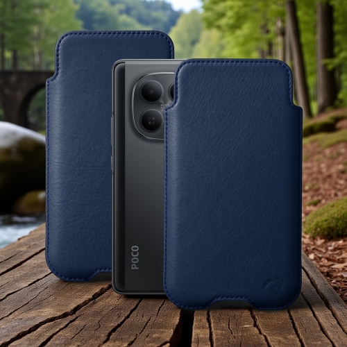 чохол-футляр на Xiaomi Poco M8 Синій Stenk Sportage фото 1