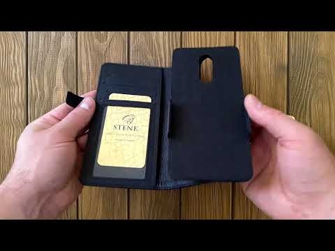 Чохол книжка Stenk Wallet для Xiaomi Redmi 5 Plus Чорний Відео