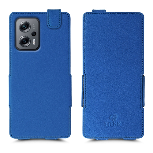 чохол-фліп на Xiaomi Poco X4 GT Яскраво-синій Stenk Prime фото 1