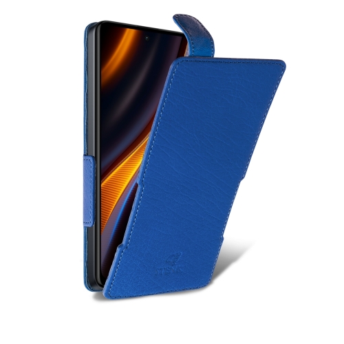 чохол-фліп на Xiaomi Poco X4 GT Яскраво-синій Stenk Prime фото 2