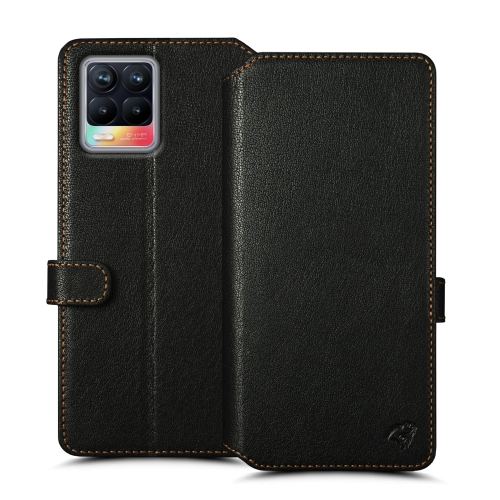 чохол-гаманець на Realme Realme 8 Чорний Stenk Premium Wallet фото 1