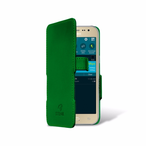 чохол-книжка на Samsung Galaxy J2 Зелений Stenk Сняты с производства фото 2