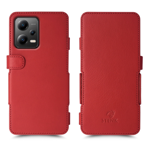 чехол-книжка на Xiaomi Poco X5 Красный  Prime фото 1