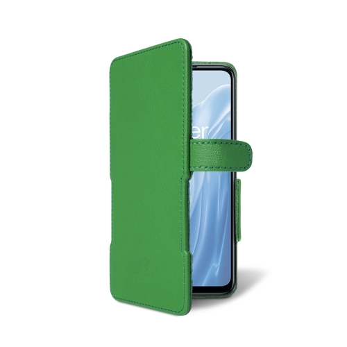 чехол-книжка на OnePlus Nord N300 Зелёный  Prime фото 2