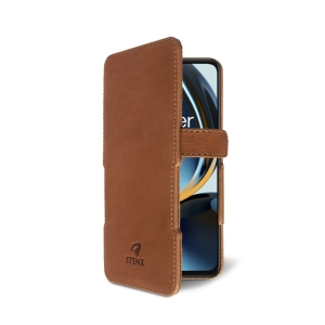 Чехол книжка Stenk Prime для OnePlus Nord N30 Camel