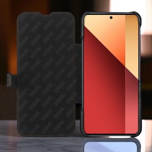 чехол-книжка на Xiaomi Redmi Note 13 Pro 4G Черный Stenk Premium фото 2