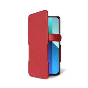 Чехол книжка Stenk Prime для Xiaomi Redmi Note 13 4G Красный