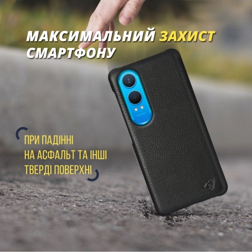 бампер на OnePlus Nord CE4 Lite Чорний Stenk Cover фото 5