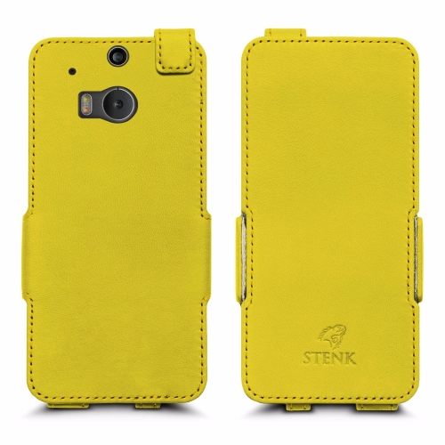 чохол-фліп на HTC One M8 Жовтий Stenk Сняты с производства фото 1