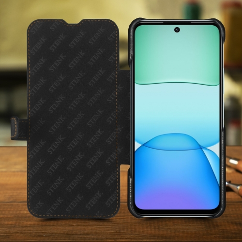 чехол-книжка на Xiaomi Redmi 13 Черный Stenk Premium фото 2
