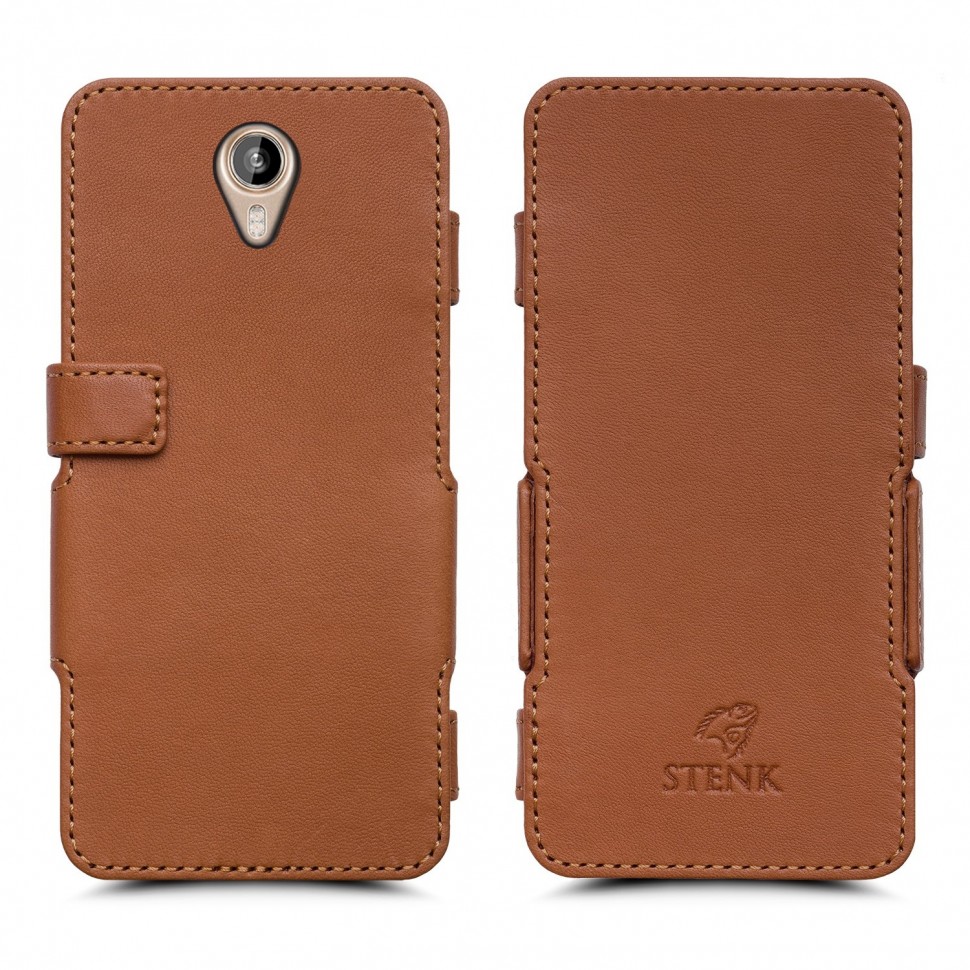 

Чехол книжка Stenk Prime для Prestigio Muze B3 Camel, Светло-коричневый