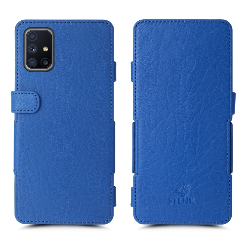 чехол-книжка на Samsung Galaxy M51 Ярко-синий Stenk Prime фото 1