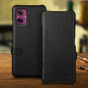 Чехол книжка Stenk Premium для Motorola Moto G55 Чёрный