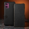 Чехол книжка Stenk Premium для Motorola Moto G55 Чёрный