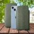 Футляр Stenk Sportage Python для Apple iPhone 14 Оливковый
