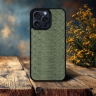 Накладка Python Scales SkinBacker для Apple iPhone 15 Pro Max Оливковий
