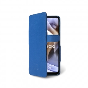 Чехол книжка Stenk Prime для Motorola Moto G31 Ярко синий