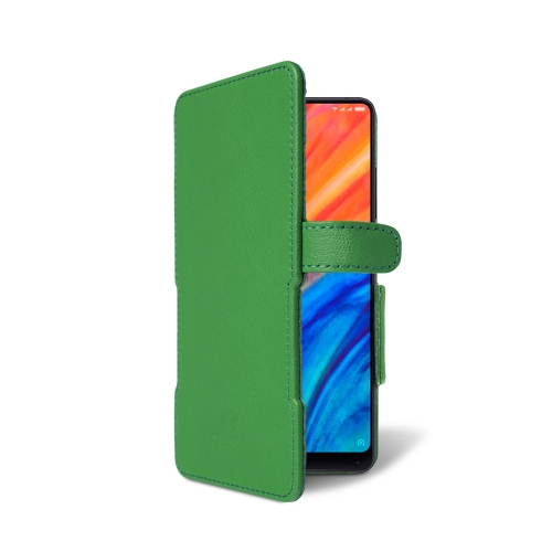 чехол-книжка на Xiaomi Mi Mix 2S Зелёный Stenk Prime фото 2