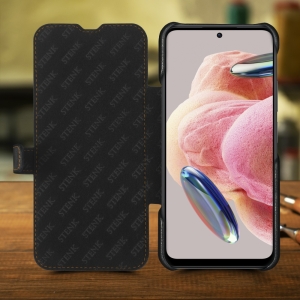 Чохол книжка Stenk Premium для Xiaomi Redmi Note 12 4G Чорний