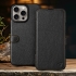 Чехол книжка Stenk Premium для Apple iPhone 15 Pro Max Чёрный