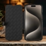Чехол книжка Stenk Premium для Apple iPhone 15 Pro Max Чёрный