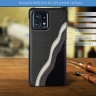 Шкіряна накладка Stenk Cover для Motorola Edge Plus (2023) Чорний