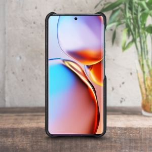 Шкіряна накладка Stenk Cover для Motorola Edge Plus (2023) Чорний