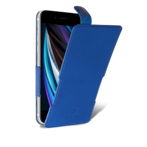 Чехол флип Stenk Prime для Apple iPhone SE (2020) Ярко-синий