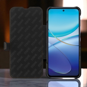 Чехол книжка Stenk Premium для Vivo V40 SE Чёрный
