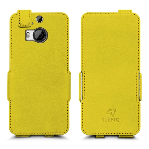 чохол-фліп на HTC One M9 Plus Жовтий Stenk Сняты с производства фото 1