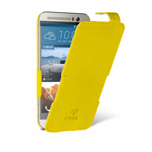 чохол-фліп на HTC One M9 Plus Жовтий Stenk Сняты с производства фото 2