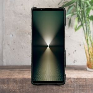 Шкіряна накладка Stenk Cover для Sony Xperia 1 VI Чорний