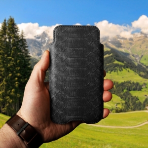 Футляр Stenk Sportage Python для Sony Xperia 10 V Чорний