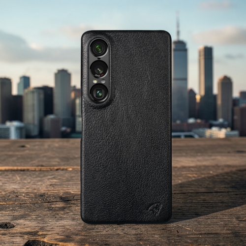 бампер на Sony Xperia 1 VII Черный Stenk Cover фото 3