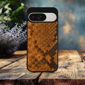 Накладка SkinBacker Mini Python Scales для Google Pixel 9 Коричневый