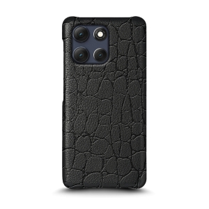 Шкіряна накладка Stenk Reptile Cover для Motorola Moto G86 Power Чорний