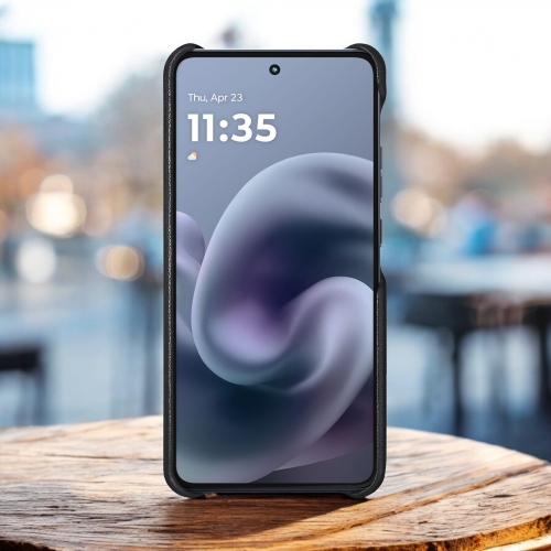 бампер на Motorola Moto G86 Power Чорний Stenk Reptile фото 2