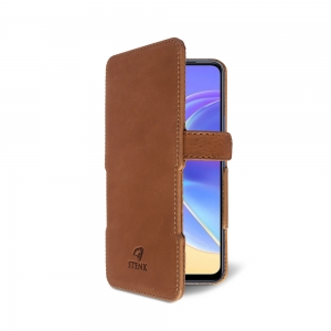 Чехол книжка Stenk Prime для Vivo V21e 4G Camel