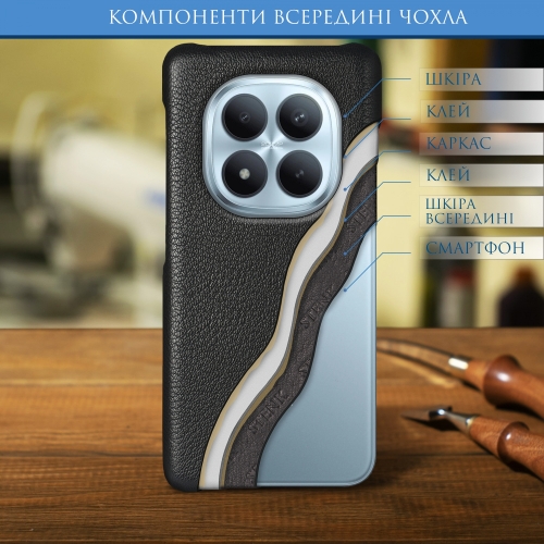 бампер на Xiaomi Redmi Note 15 Pro Plus Чорний Stenk Cover фото 4