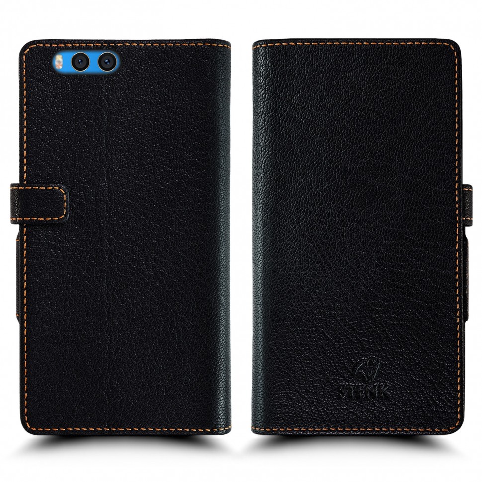 

Чехол книжка Stenk Wallet для Xiaomi Mi Note 3 Чёрный, Черный