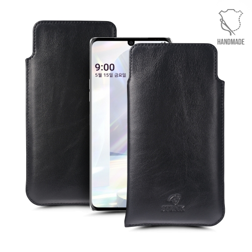 чехлы-футляры на LG G9 Velvet 4G Черный Stenk Elegance фото 1