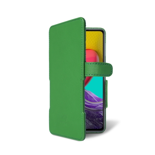чехол-книжка на Samsung Galaxy M53 5G Зелёный Stenk Prime фото 2
