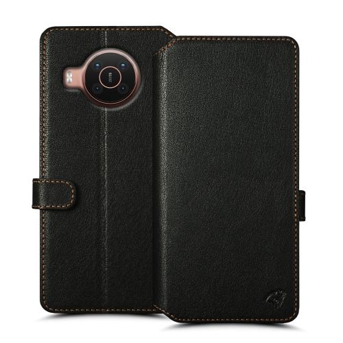чохол-гаманець на Nokia X20 Чорний Stenk Premium Wallet фото 1
