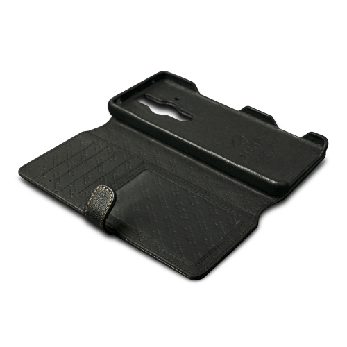 чехол-кошелек на Sony Xperia Pro-I Черный Stenk Premium Wallet фото 4