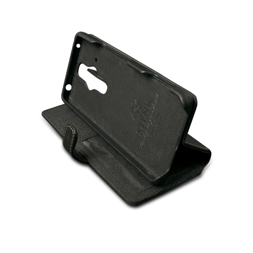 чехол-кошелек на Sony Xperia Pro-I Черный Stenk Premium Wallet фото 5
